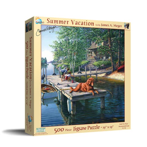 Summer Vacation 500 piece Jigsaw Puzzle for Adults