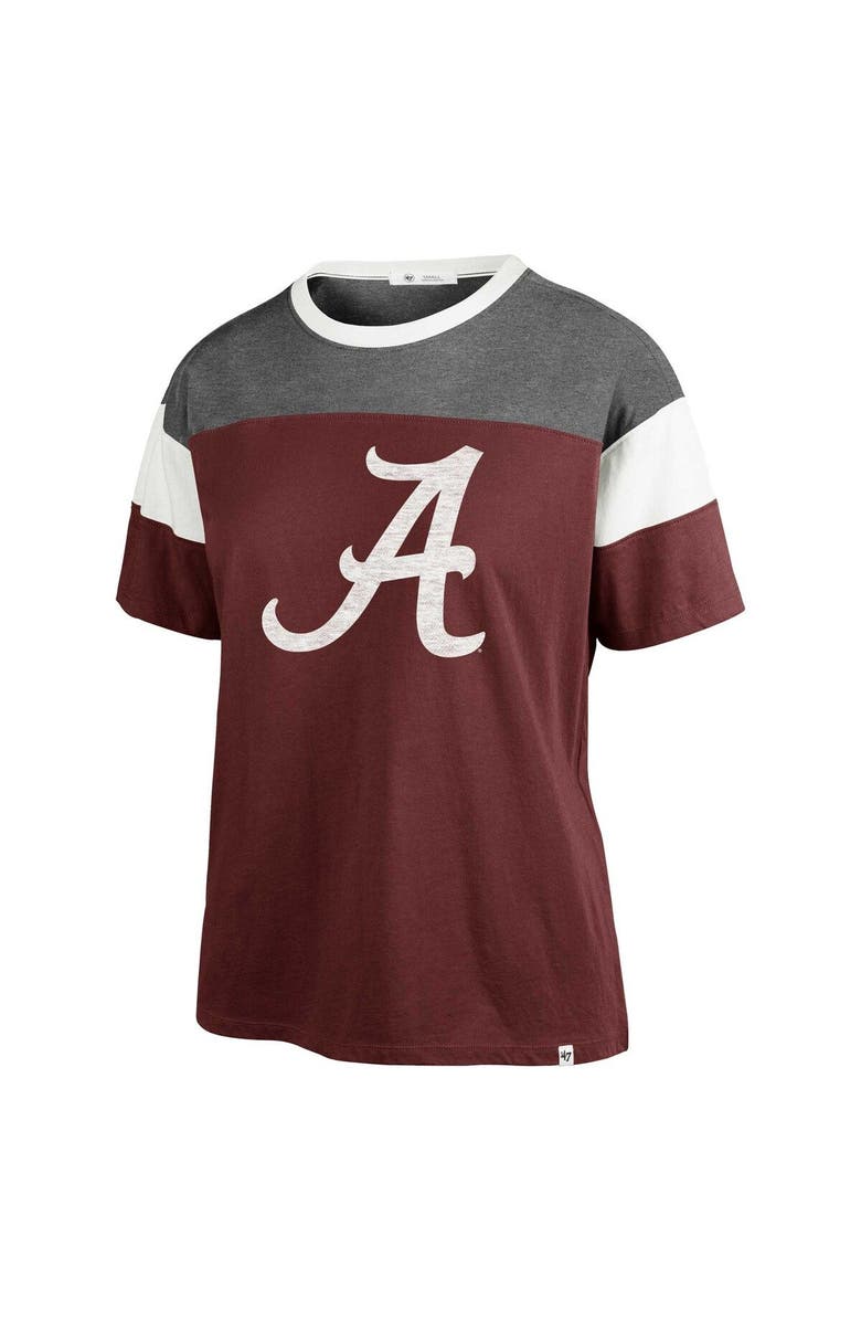 '47 Women's '47 Crimson Alabama Crimson Tide Premier Time Off T-Shirt, Alternate, color, Crimson