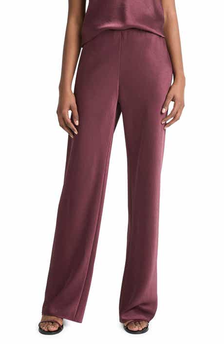 Vince Fluid High Waist Straight Leg Pants