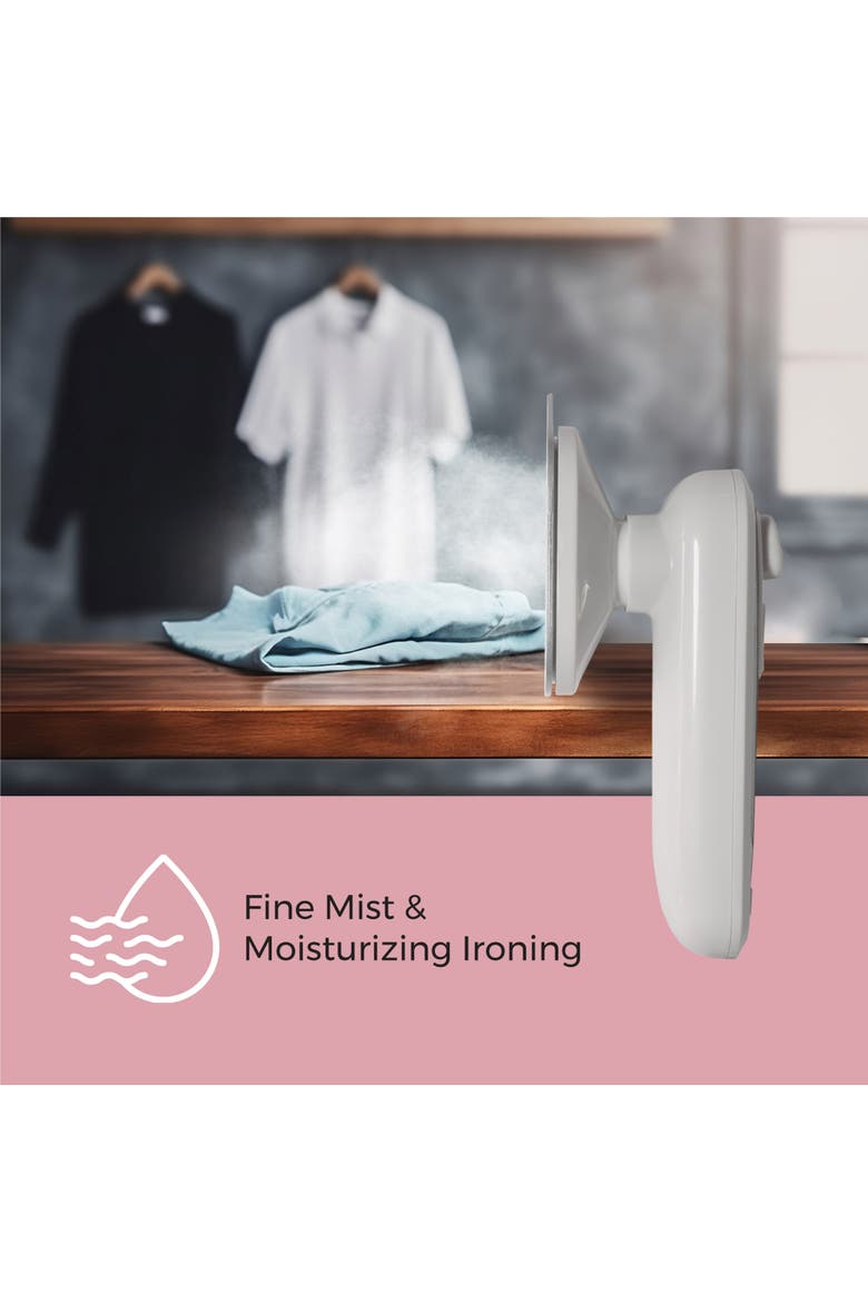 Mini Portable Electric Iron, Alternate, color, White
