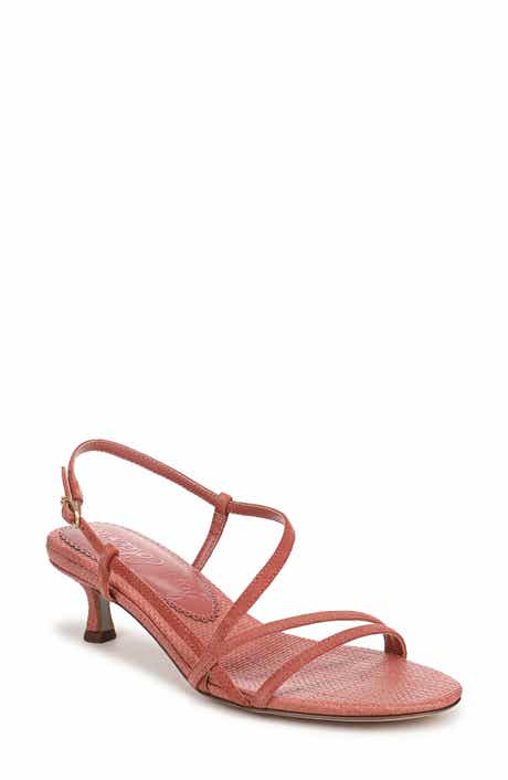 Cora Slingback Kitten Heel Sandal