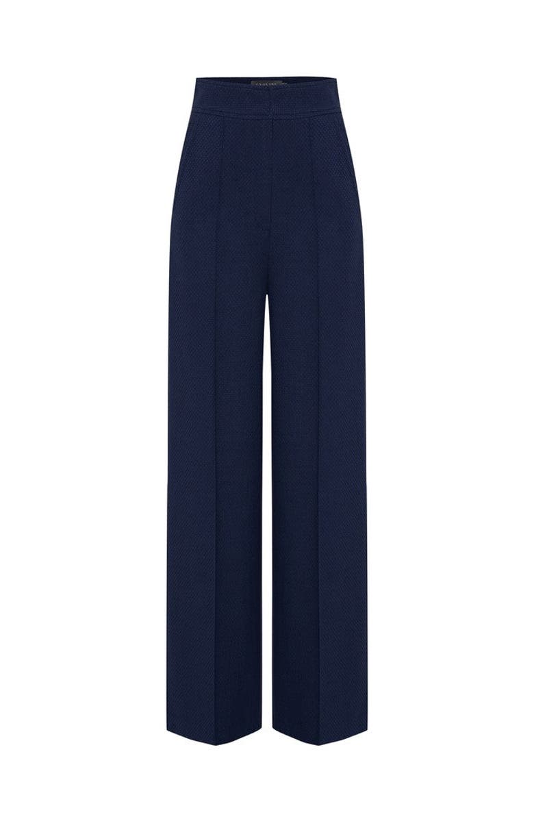 Exquise Sophie Tailored Wide, Alternate, color, Navy Blue