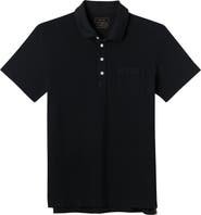 Billy Reid Pensacola Slim Fit Organic Cotton Pocket Polo