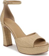 27 EDIT Naturalizer Delphie Ankle Strap Platform Sandal