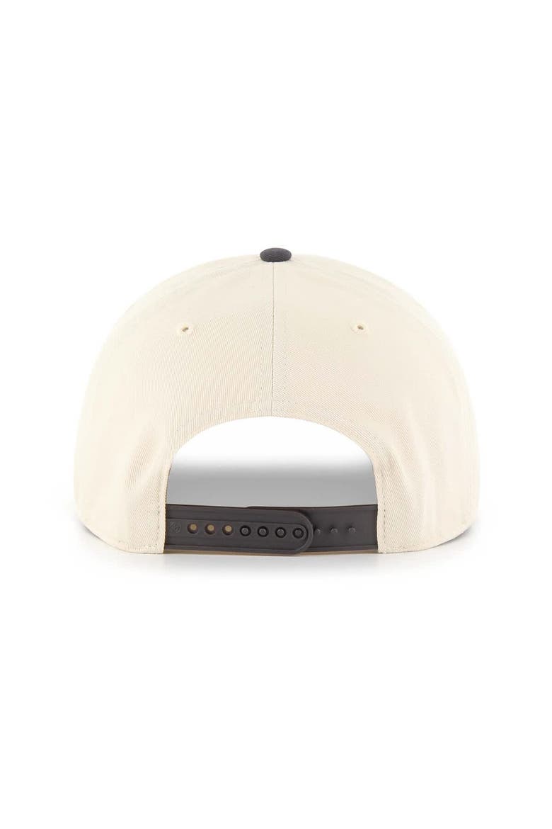 Men's '47 Cream/Charcoal Carolina Hurricanes Hitch Adjustable Hat, Alternate, color, Cream