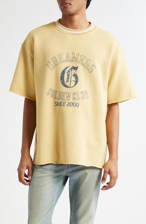 Journey Oversize Shirt Sleeve Graphic Sweatshirt