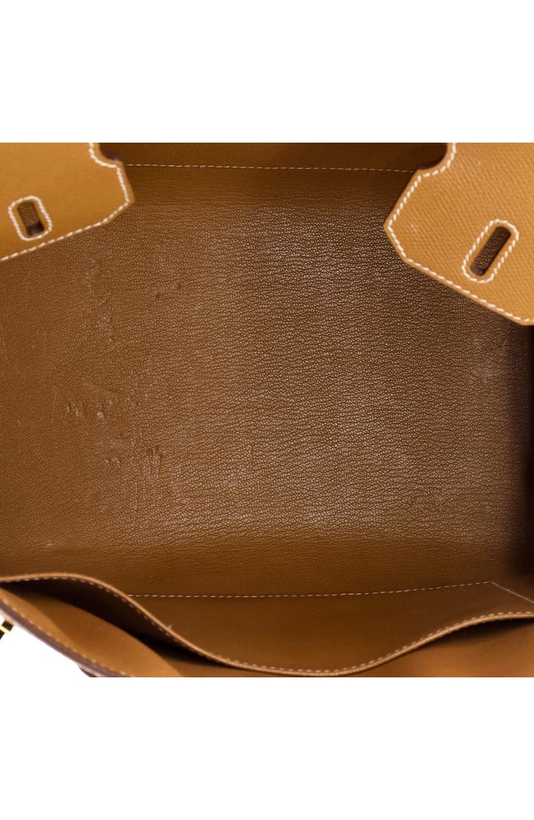 Pre-Owned Hermes Birkin Sellier Bag Brown Epsom with Gold Hardware 30, Alternate, color, Gold