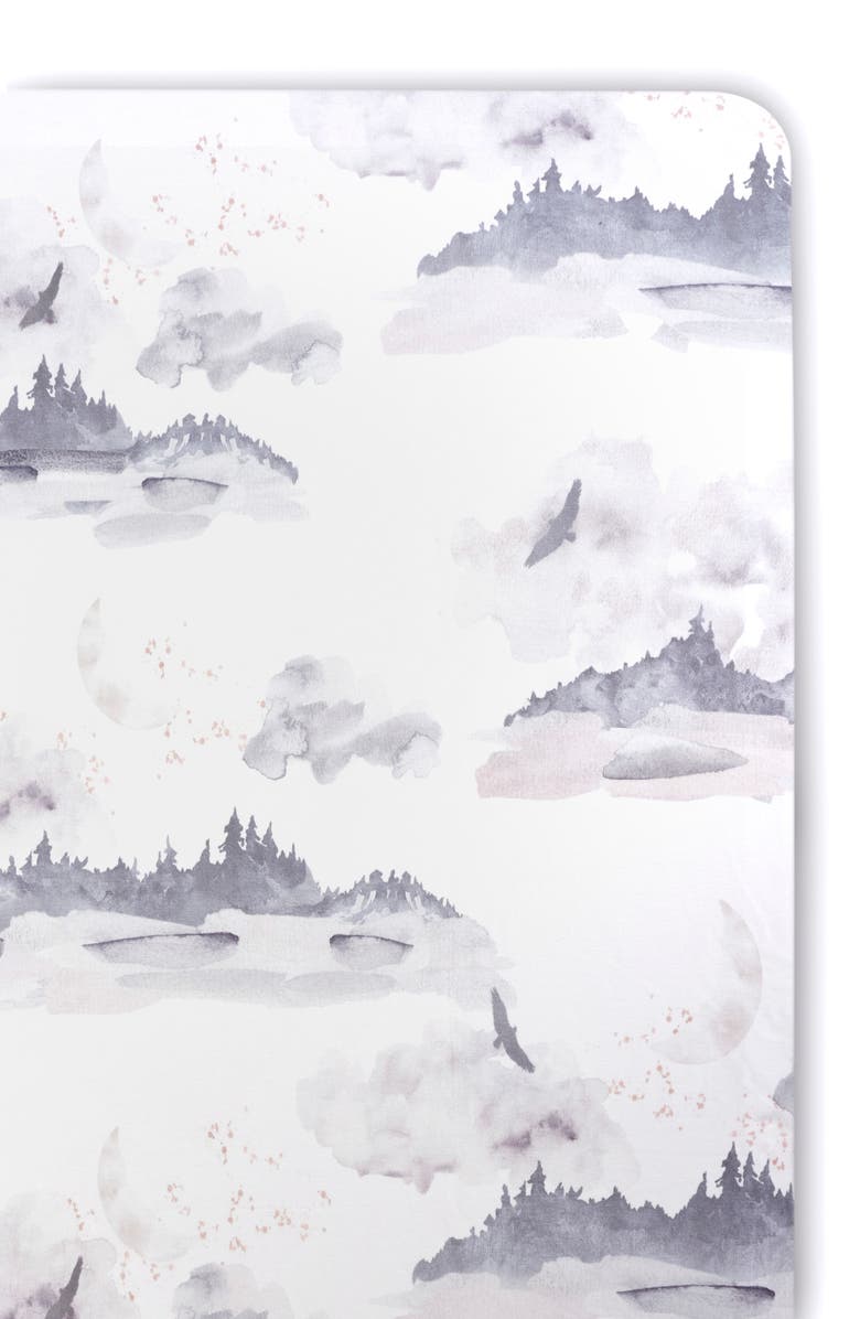 Oilo Jersey Crib Sheet, Main, color, Stone