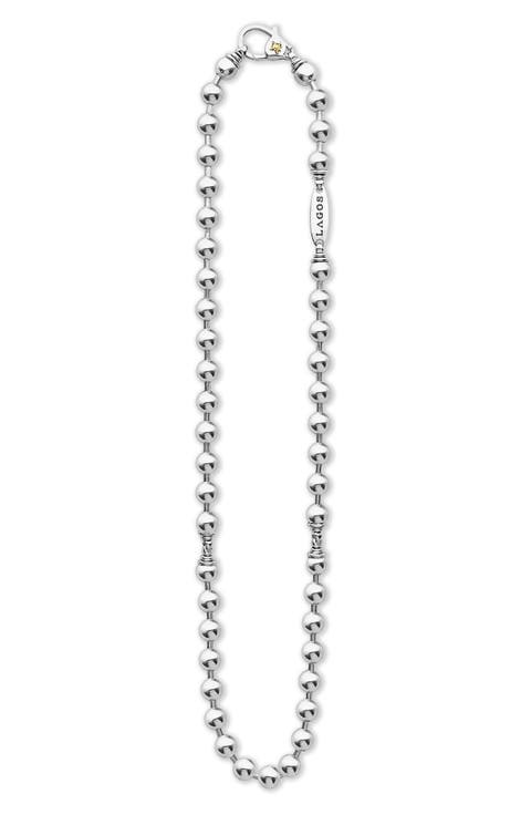 Sterling Silver Anthem 5mm Ball Chain Necklace