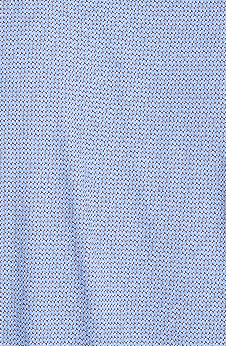 BOSS Jason Slim Fit Dot Stretch Performance Dress Shirt, Alternate, color, 