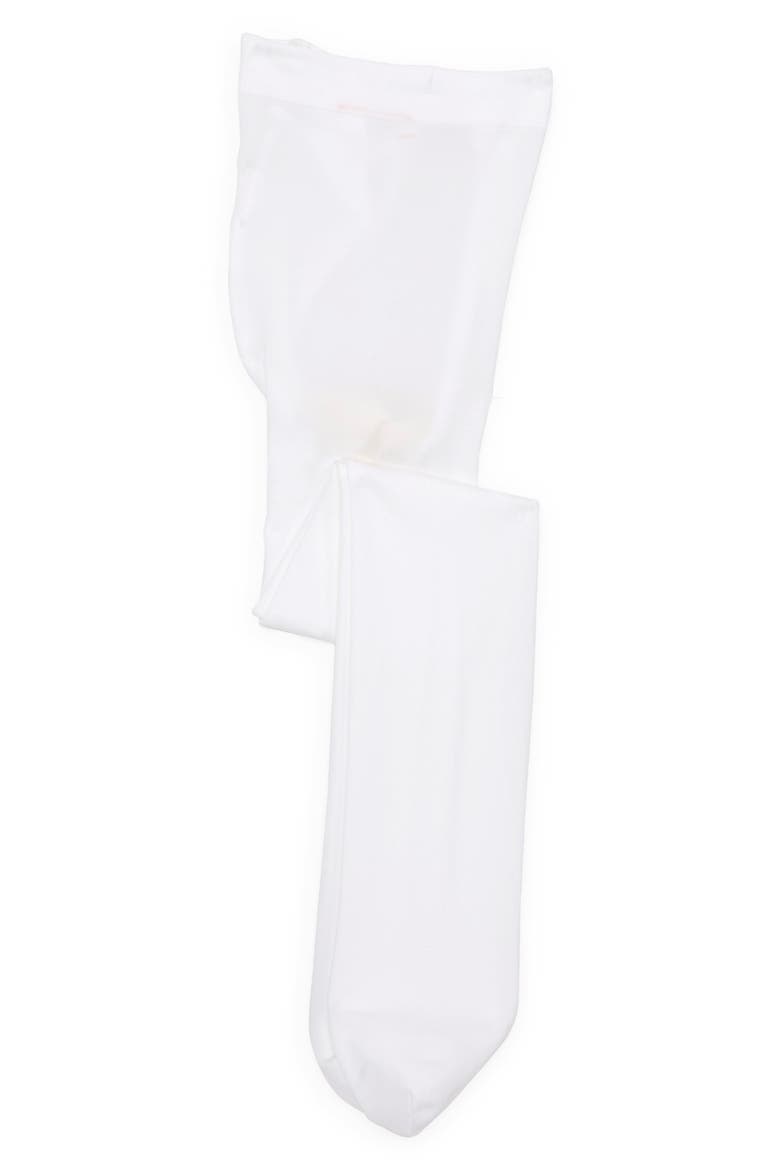 Kids' Microfiber Tights, Main, color, WHITE