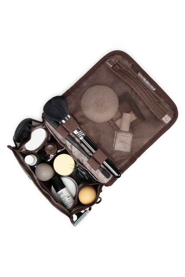 Terra Hanging Toiletry Bag, Alternate, color, WALNUT