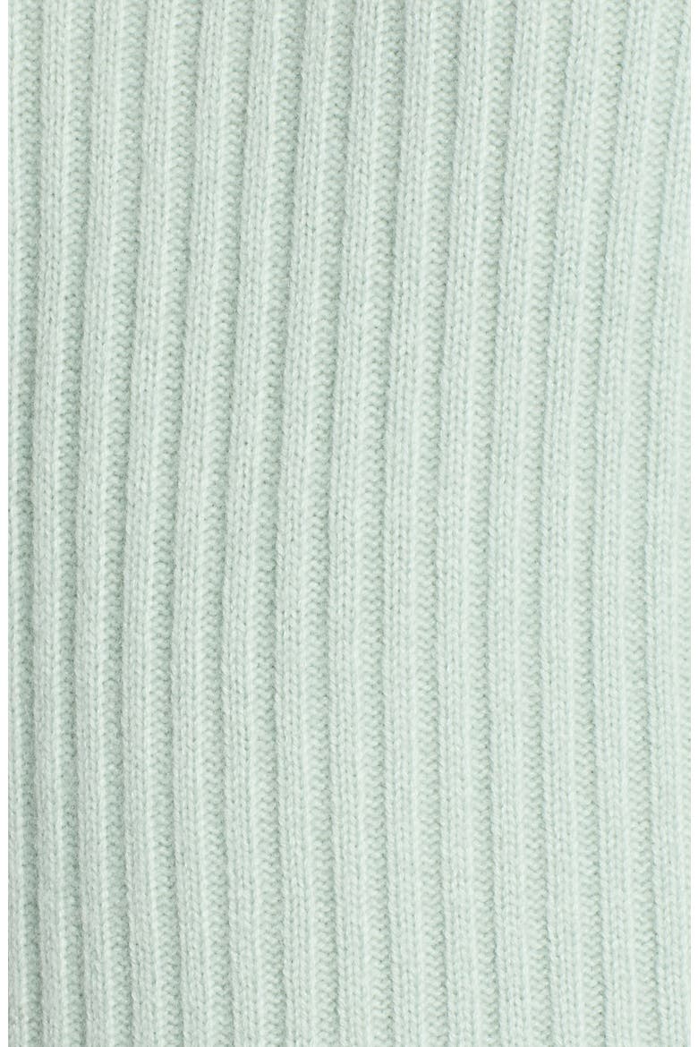 x Atlantic-Pacific Balloon Sleeve Wool & Cashmere Sweater, Alternate, color, GREEN FROZEN