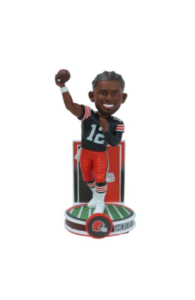 FOCO Shedeur Sanders (Cleveland Browns) Banner Series NFL Rookie Bobblehead, Main, color, Multi-Color