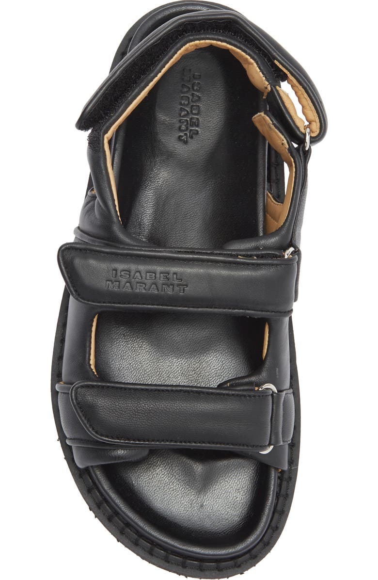 Isabel Marant Madee Platform Sandal, Alternate, color, Black