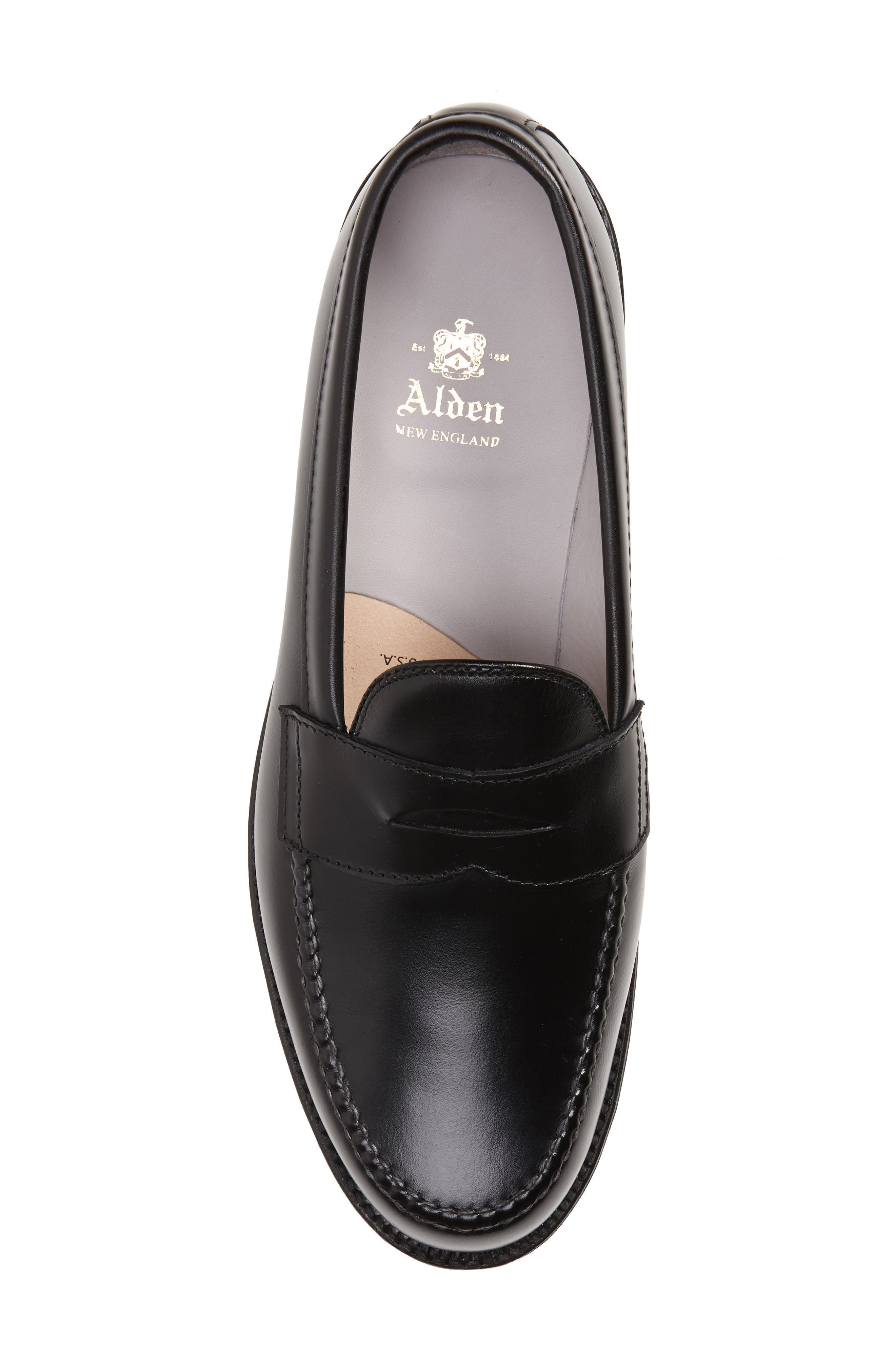 Alden Leisure Penny Loafer, Alternate, color, 