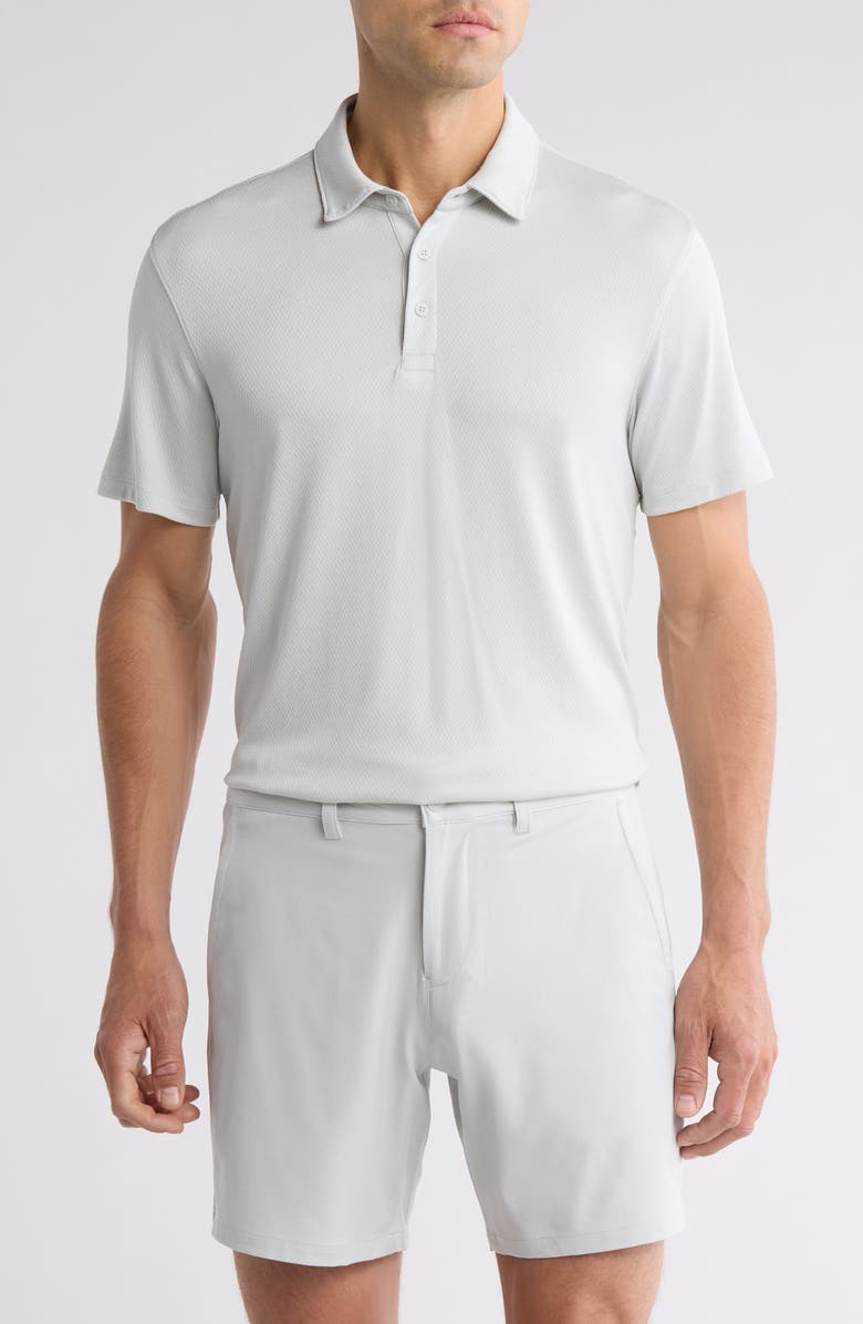 Z by Zella All Square Polo, Main, color, Grey Tile