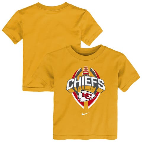 Toddler Nike Gold Kansas City Chiefs Icon Legend T-Shirt