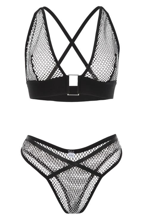 Luxe Mirage Bralette & Thong Set