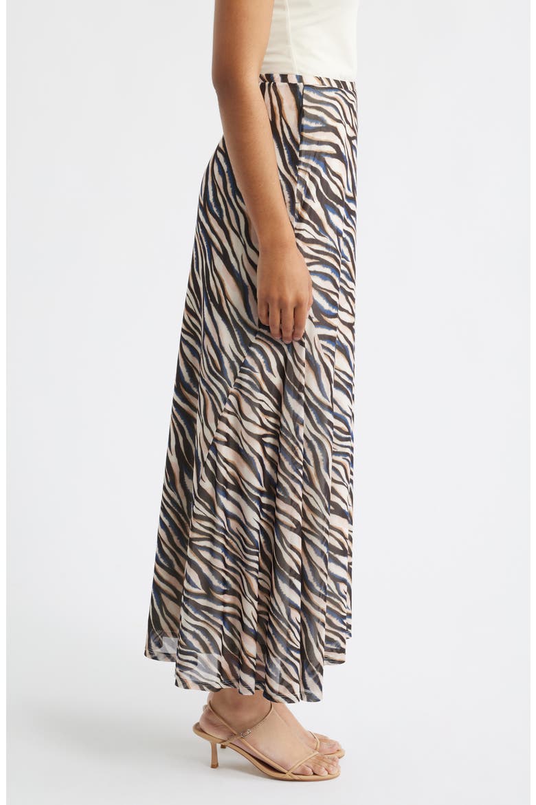 Belle Maxi Skirt, Alternate, color, BLUSH MULTI
