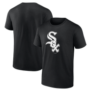 Logo Athletic Men's Logo Athletic Black Chicago White Sox Official Logo T-Shirt