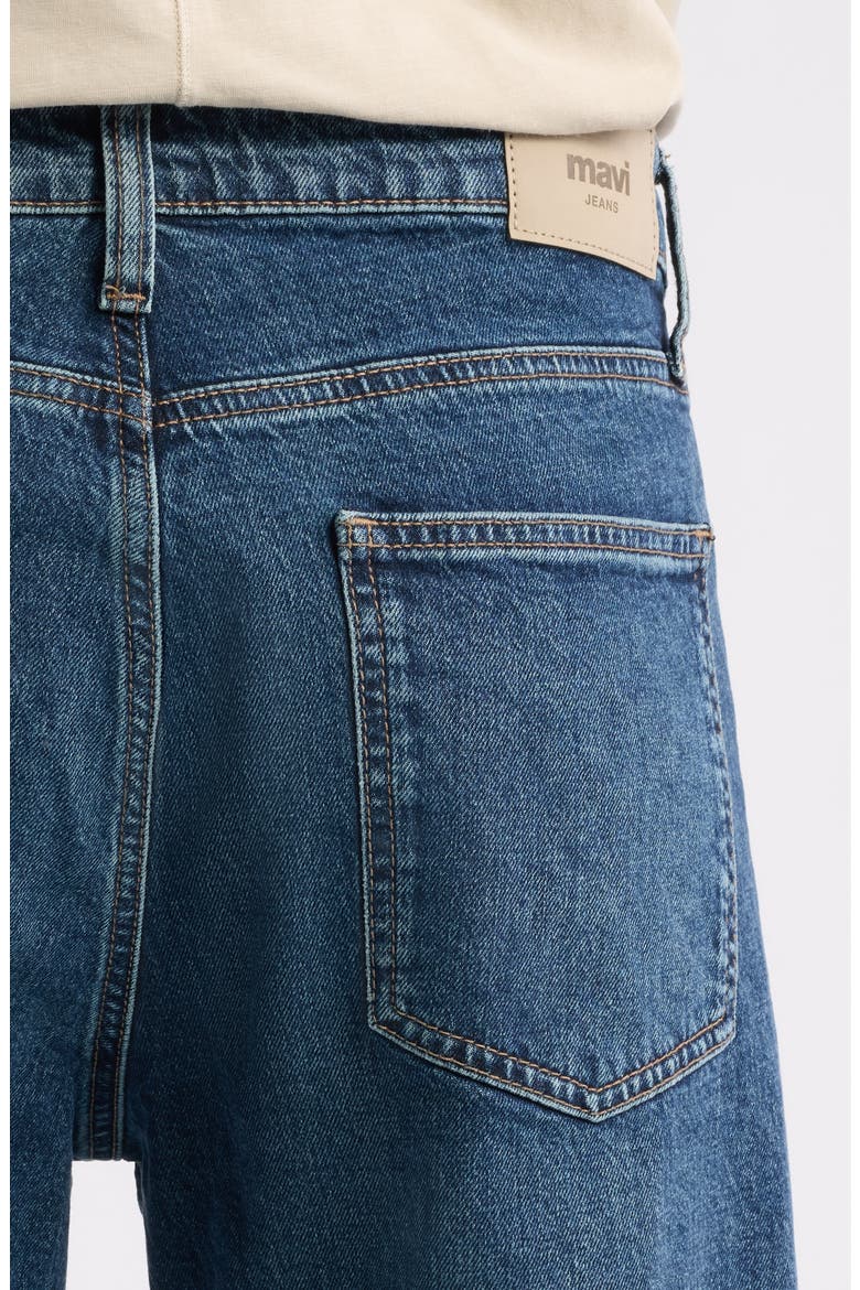 Marcel Relaxed Straight Leg Jeans, Alternate, color, MID USED CLASSIC BLU