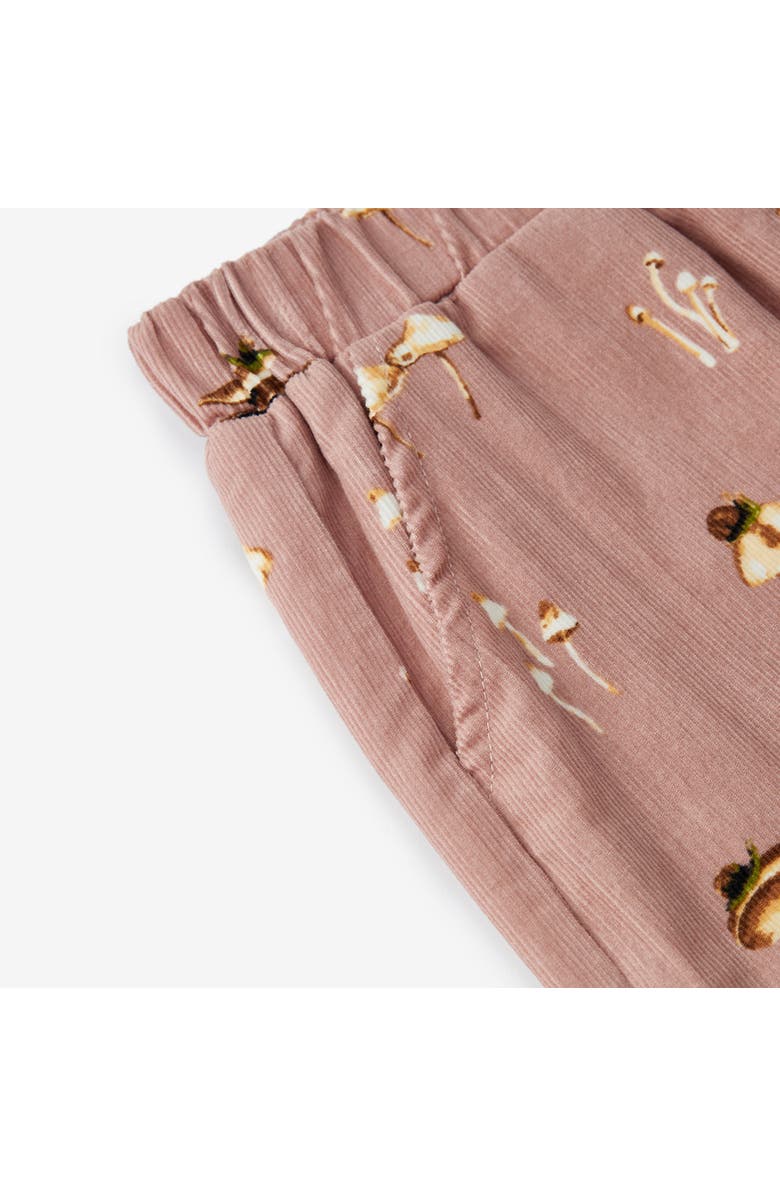 Milkbarn Organic Corduroy Casual Pants, Alternate, color, Mushroom
