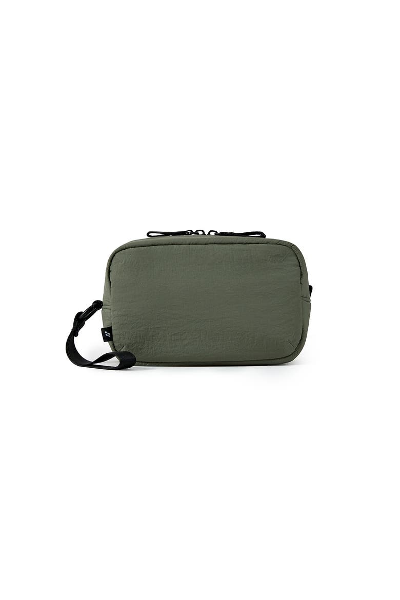 ORDO Travel Essentials Organizer Pouch with Zipper Closure, Alternate, color, Moss