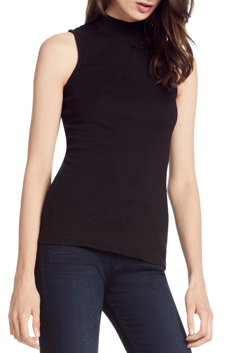 Michael Stars Shine Mock Neck Tank Top, Alternate, color, 