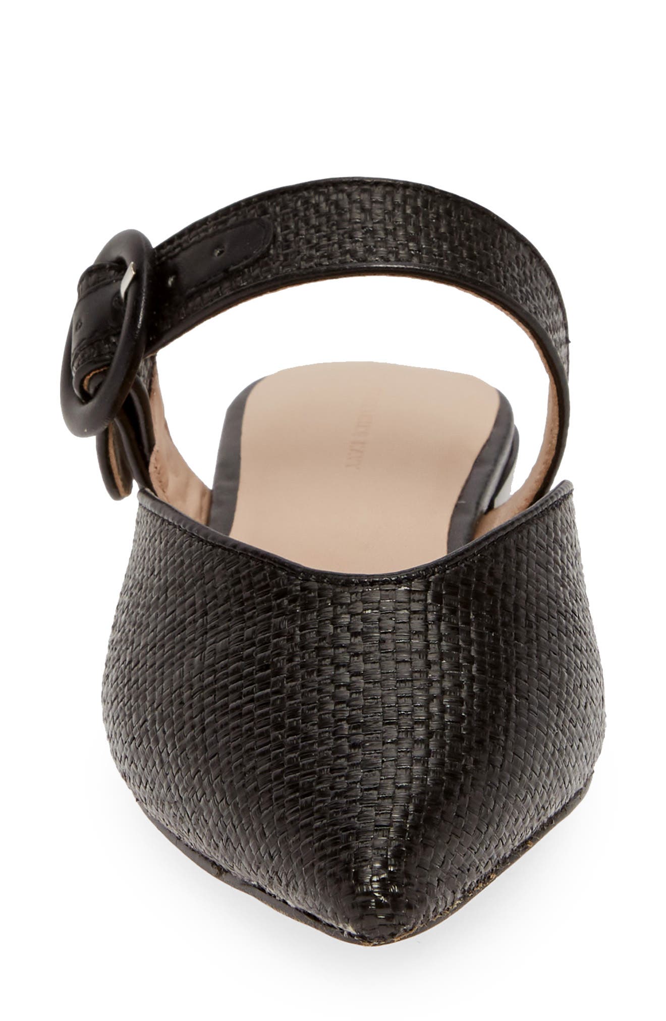 Something Navy Violet Raffia Mule, Alternate, color, 