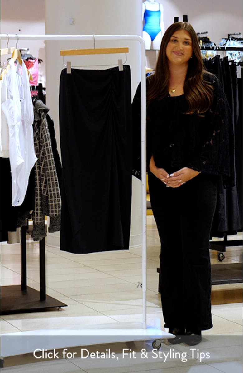 Island Goddess Side Slit Cover-Up Skirt, sales video thumbnail