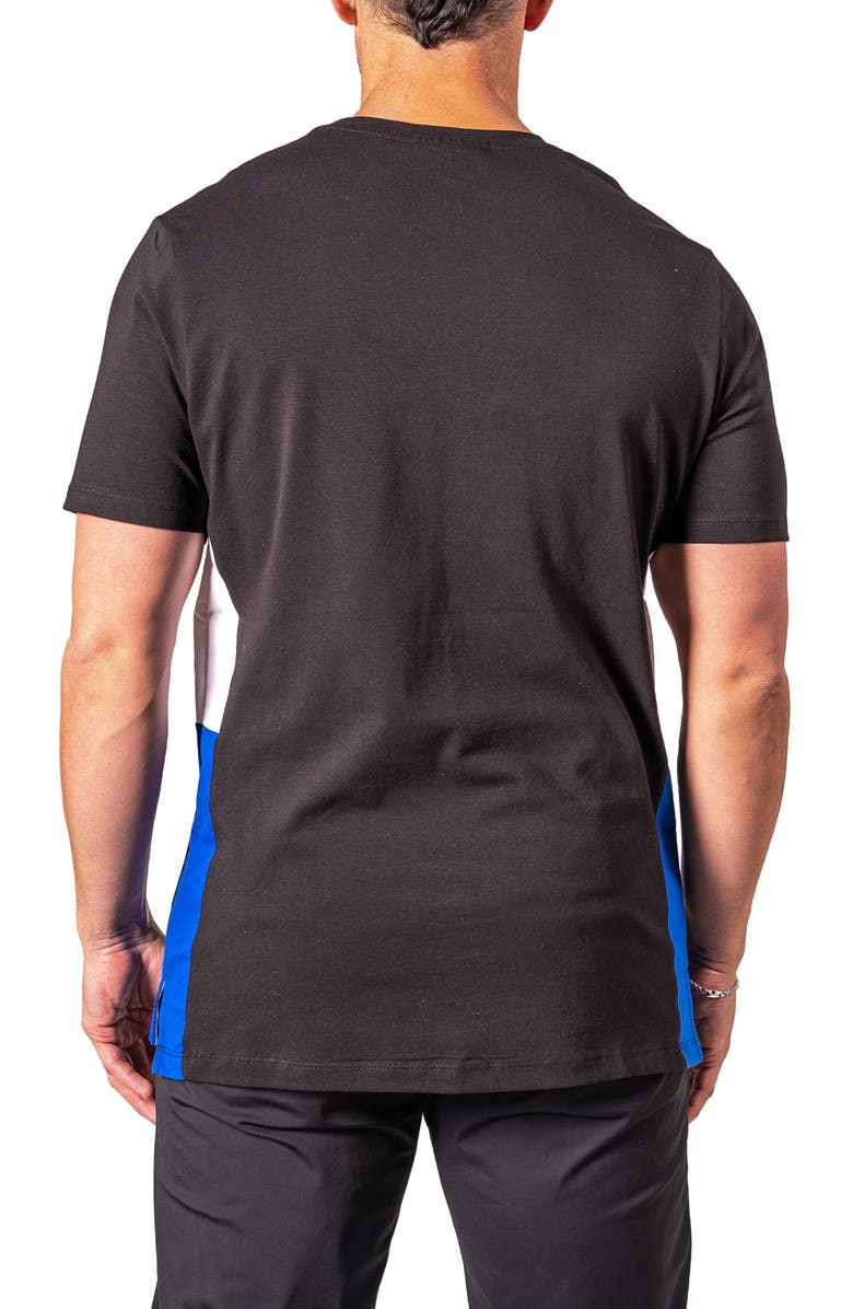 Maceoo Resistance Embroidered T-Shirt, Alternate, color, Black