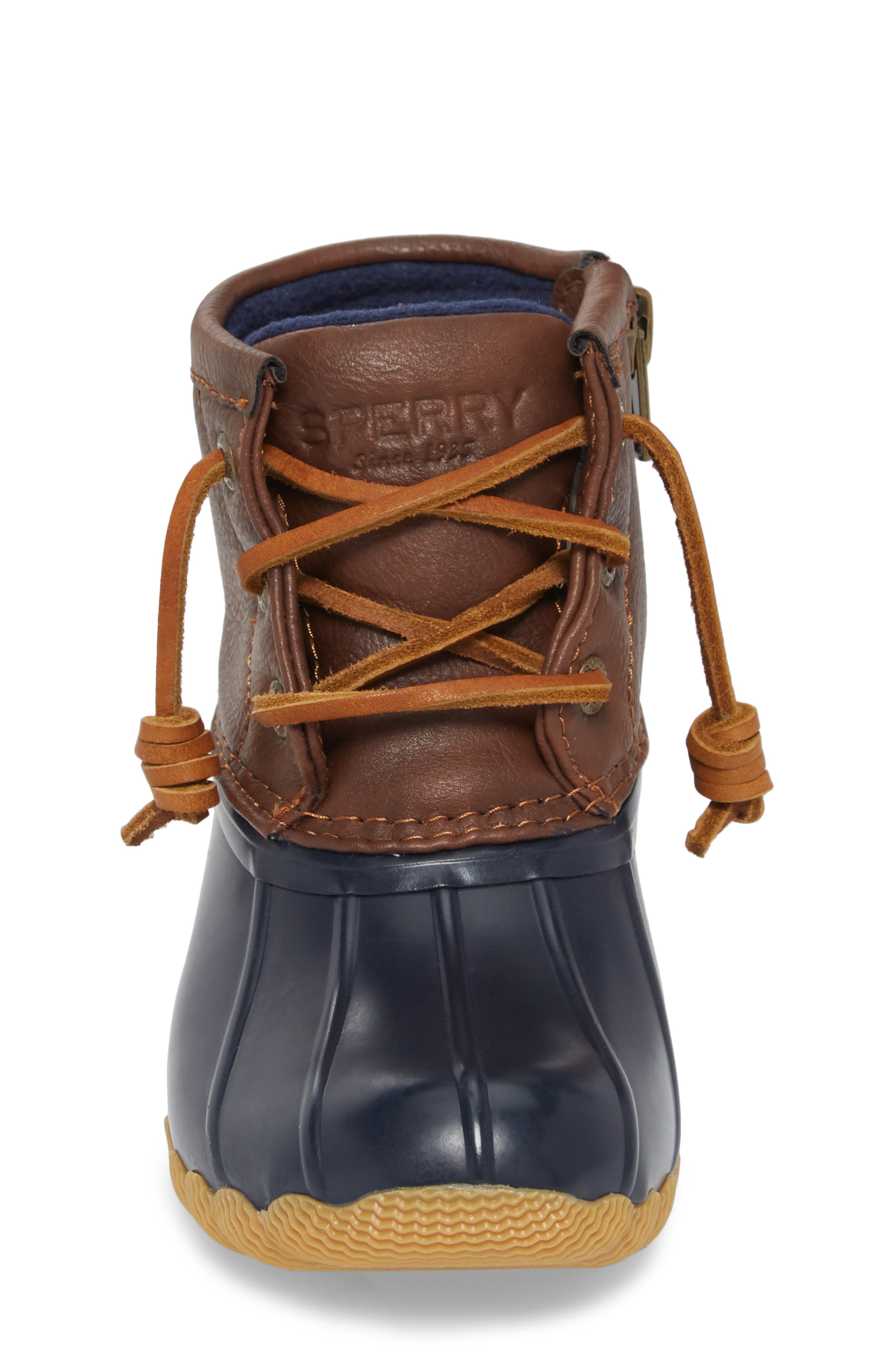 Kids' Saltwater Duck Boot, Alternate, color, NAVY