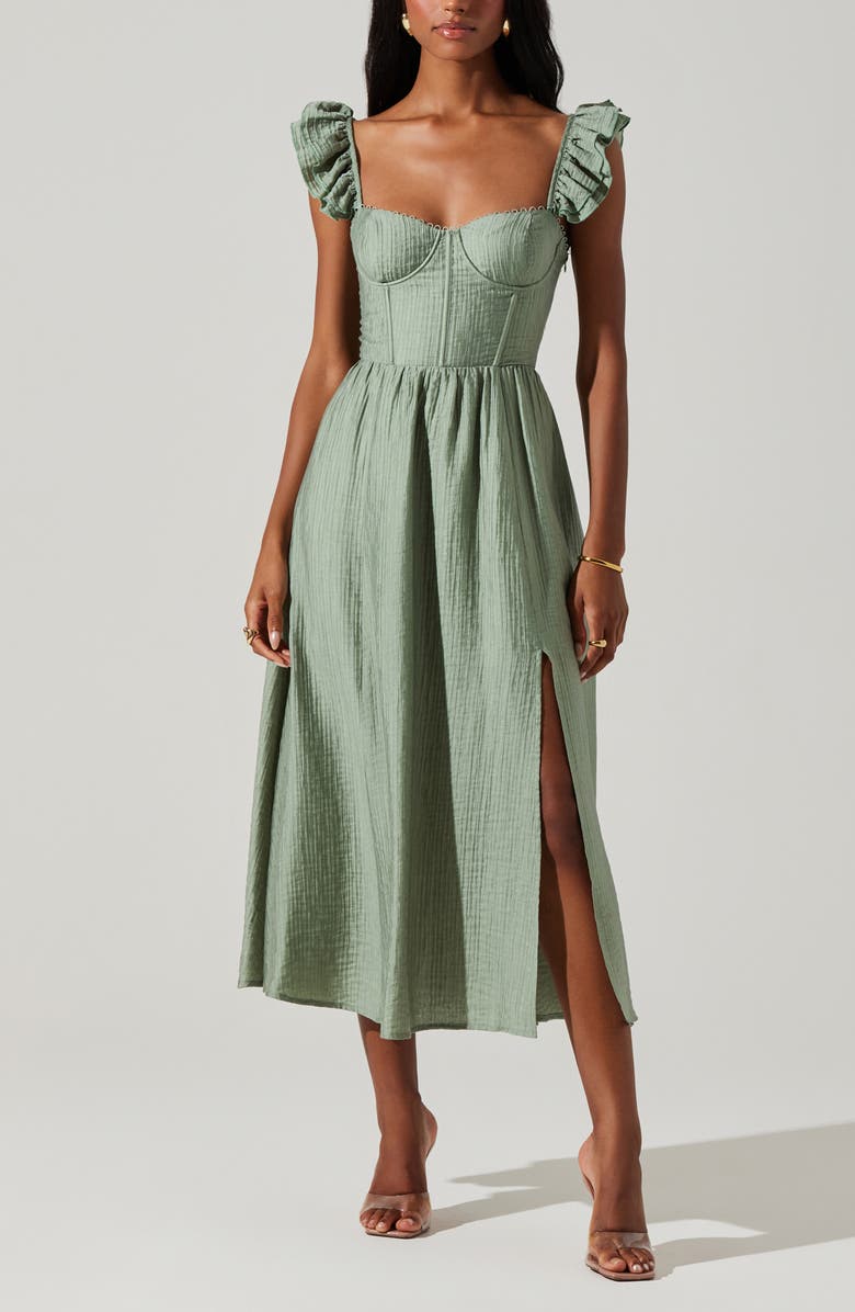 ASTR the Label Wedelia Fit & Flare Dress, Alternate, color, 