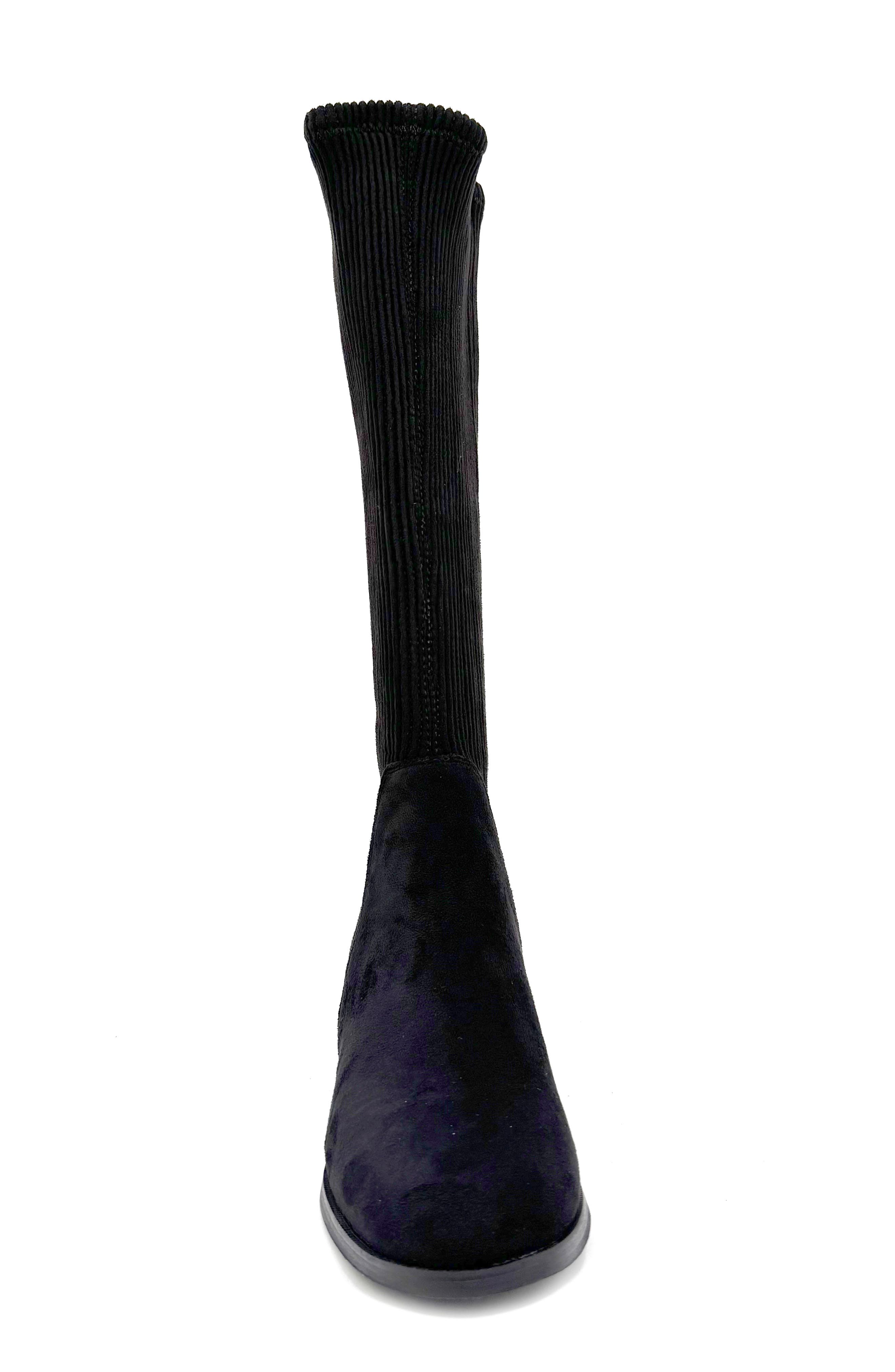 Rambler Tall Boot, Alternate, color, BLACK MICRO