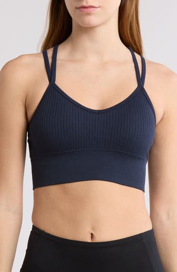 Z BY ZELLA Z BY ZELLA STRAPPY RACERBACK RIB SPORTS BRA