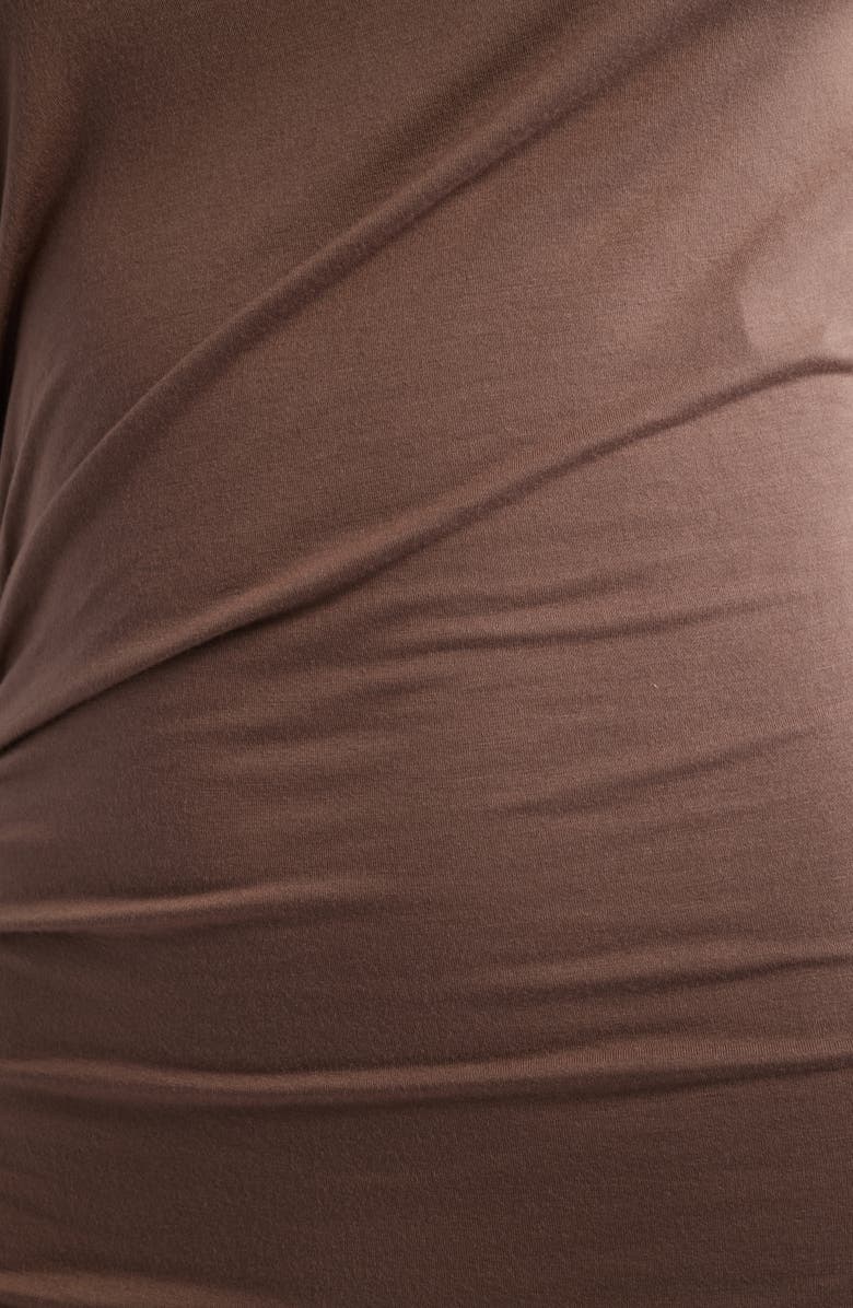 ARTLESS FOREVER Elva One-Shoulder Mermaid Gown, Alternate, color, Light Brown