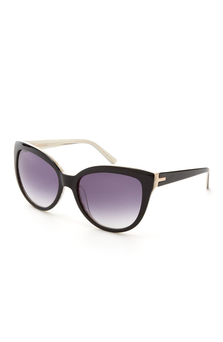 Ted Baker London 57mm Acetate Cat Eye Sunglasses, Main, color,