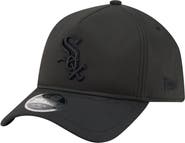 New Era Men's New Era Black Chicago White Sox Injection Apex 9FORTY Adjustable Hat