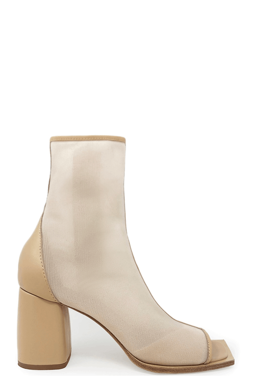 Daniella Shevel Onyx Bootie In Cream