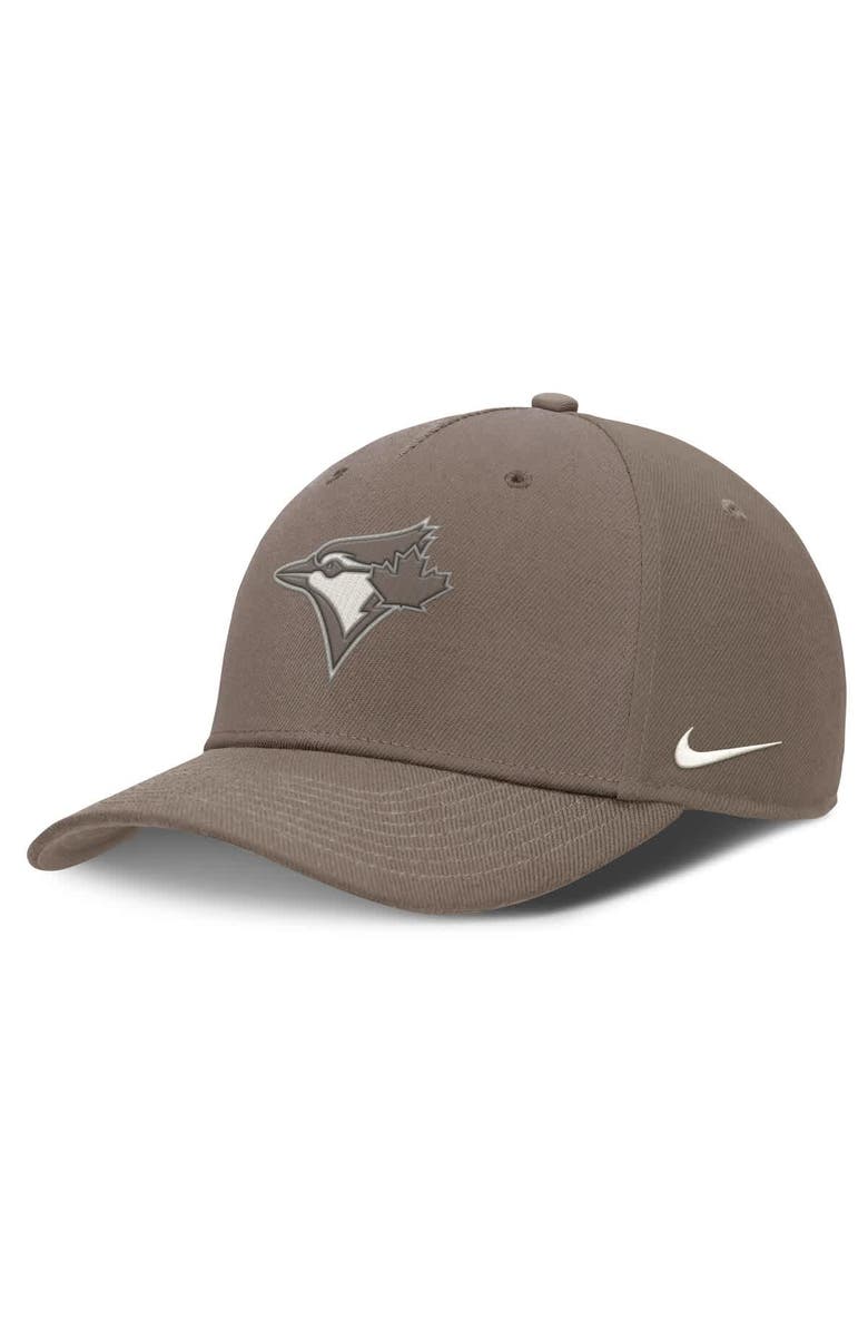 Nike Men's Nike Brown Toronto Blue Jays Rise Performance Adjustable Hat, Main, color, 