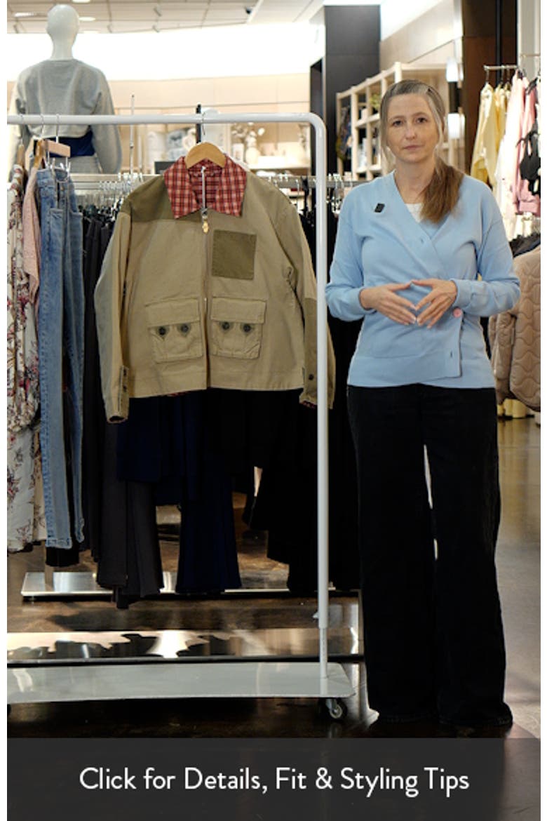 Marcelle Reversible Organic Cotton Barn Jacket video