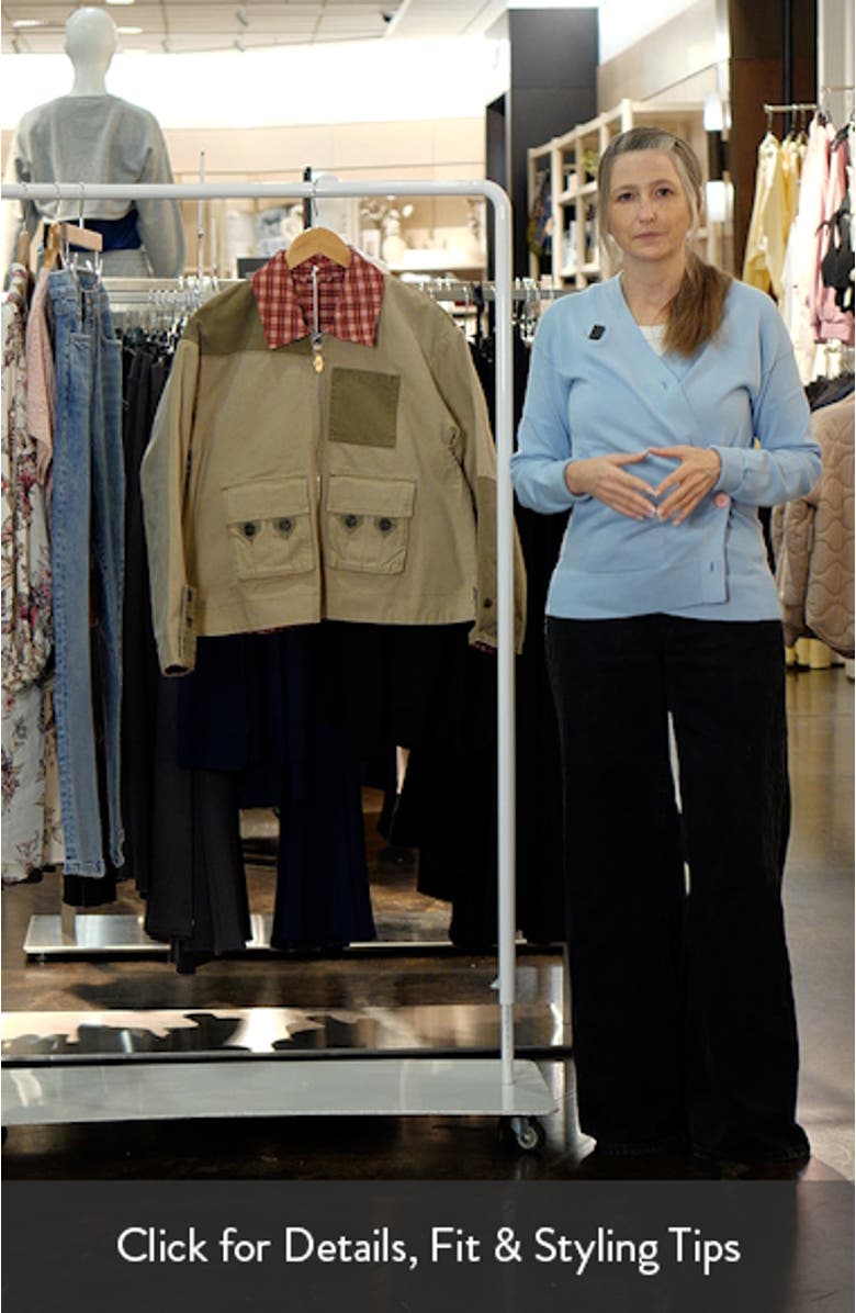 Marcelle Reversible Organic Cotton Barn Jacket, sales video thumbnail