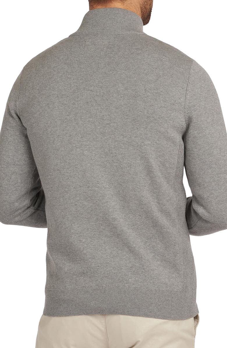 Barbour Cotton Half Zip Sweater, Alternate, color,