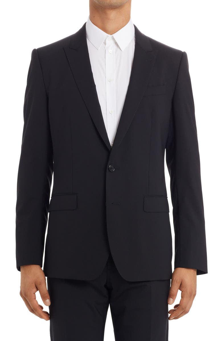 Dolce&Gabbana Martini Fit Stretch Wool Suit, Alternate, color, 