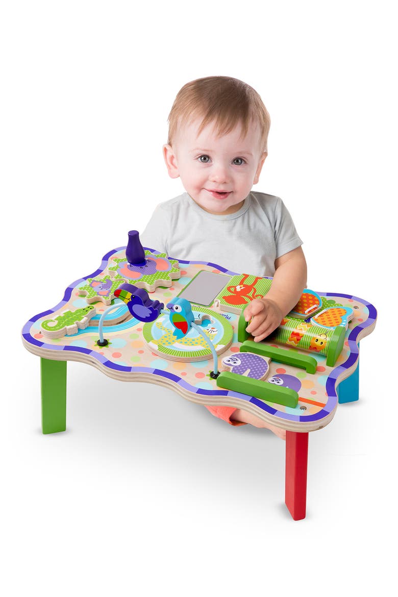 Jungle Activity Table, Alternate, color, GREEN