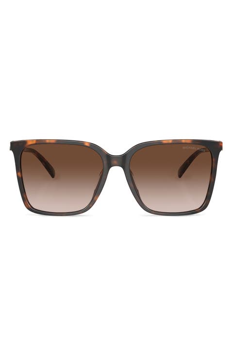 Canberra 56mm Square Sunglasses