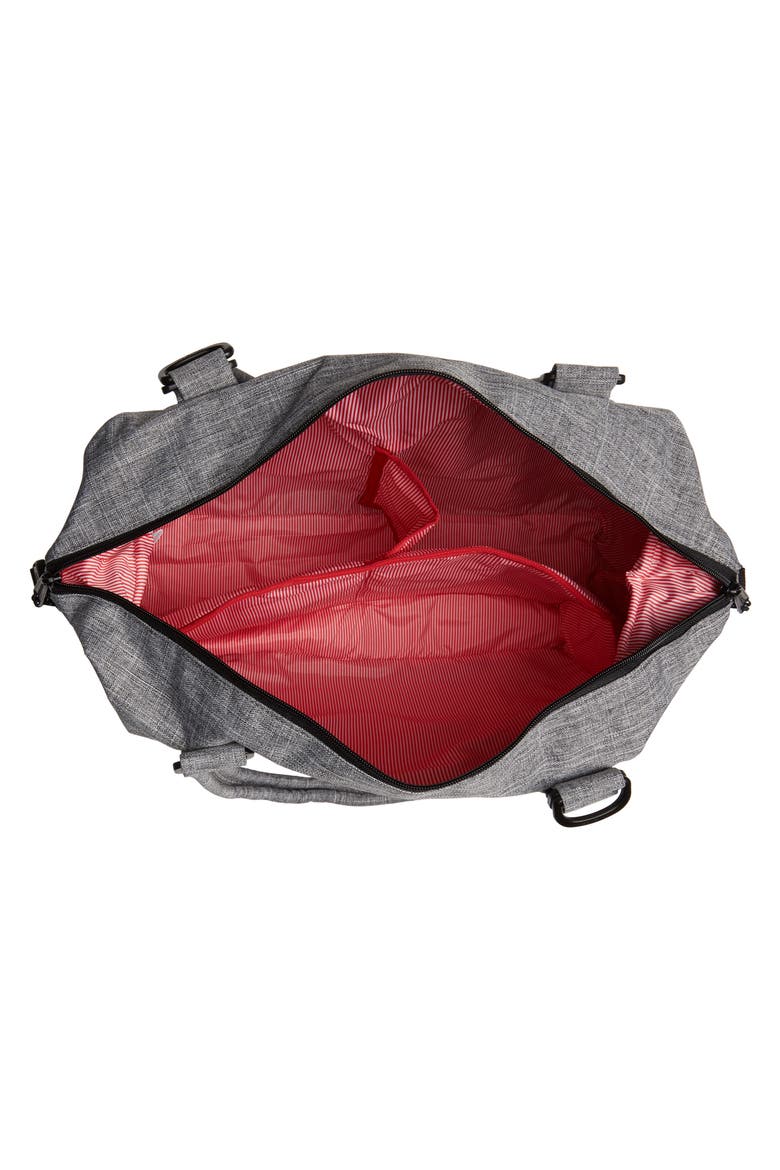 Strand Sprout Diaper Bag, Alternate, color, RAVEN CROSSHATCH