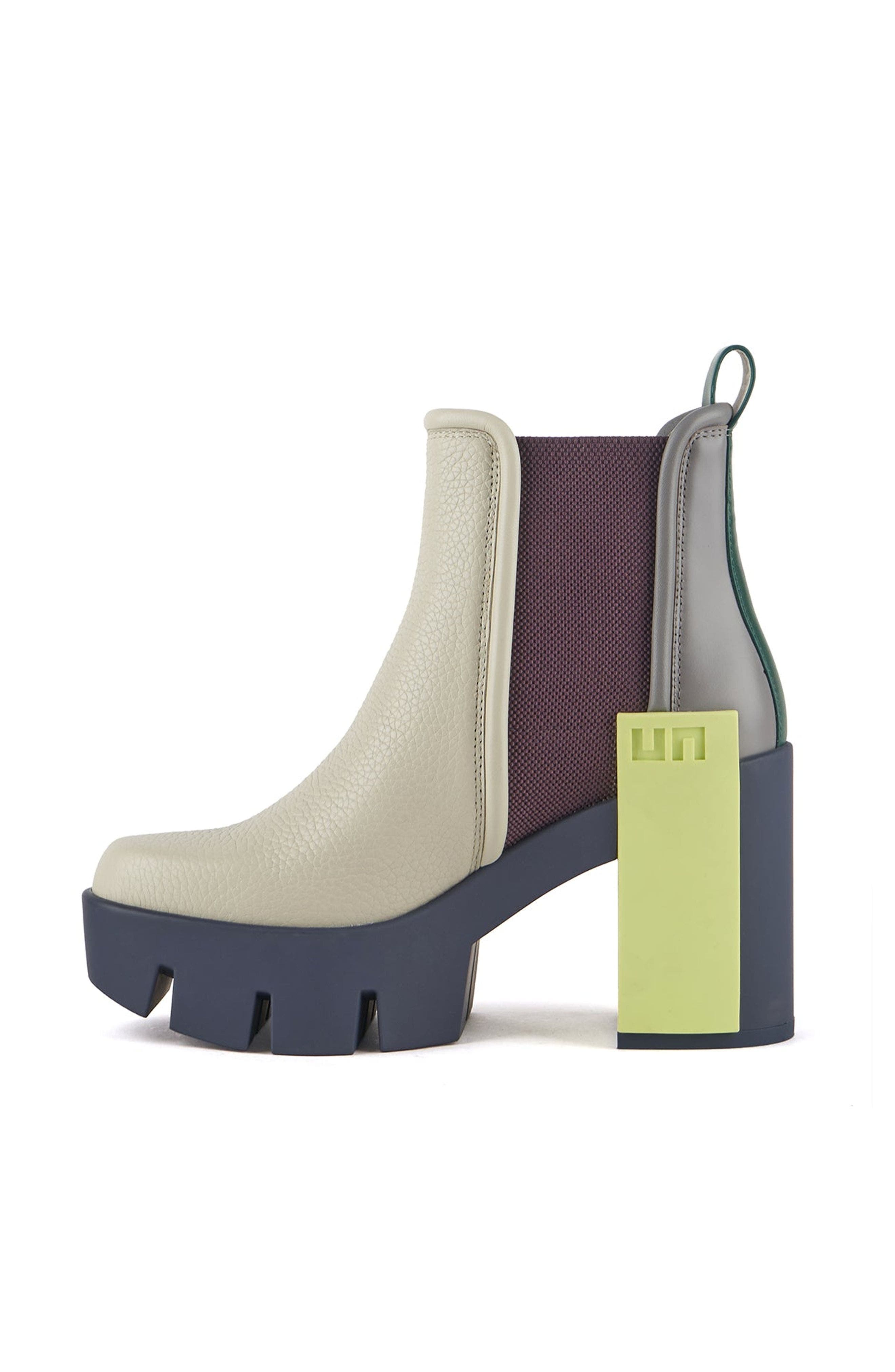United Nude Grip Chelsea Mid Lug Platform Bootie, Alternate, color, Trial