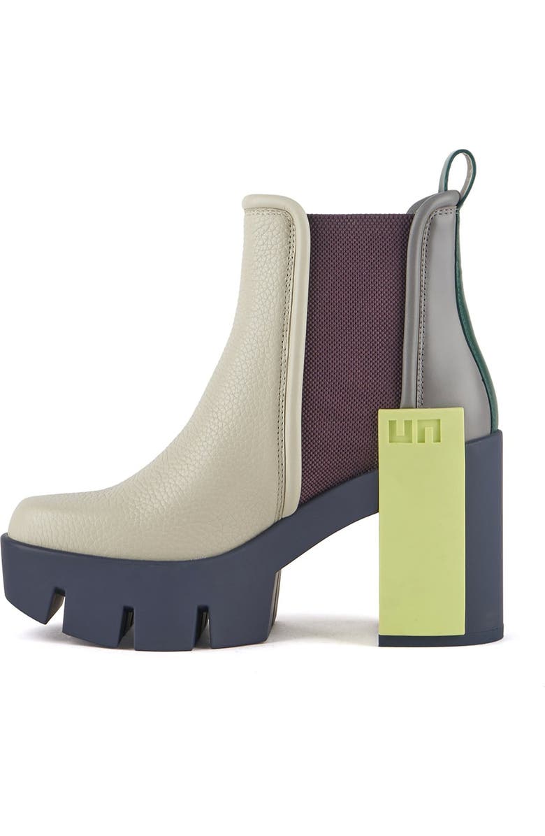 United Nude Grip Chelsea Mid Lug Platform Bootie, Alternate, color, Trial
